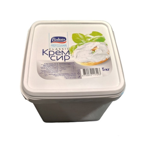 Крем-сир ТМ Baltais CLASSIC 17.8% 5 кг